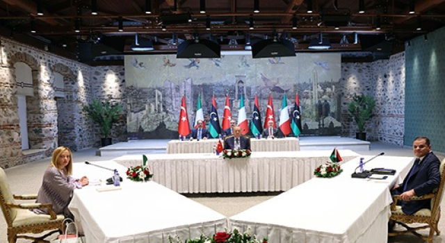 Türkiye, İtalya ve Libya İşbirliği Zirvesi İstanbul'da toplandı