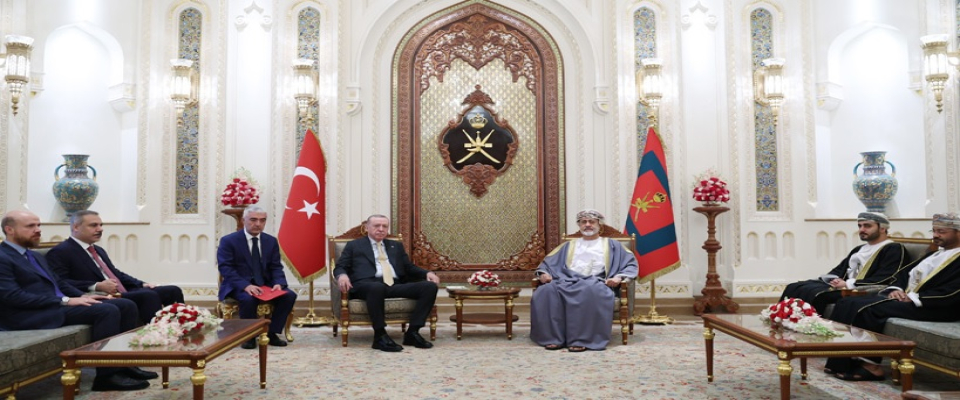 Cumhurbaşkanı Erdoğan, Umman Sultanı Heysem bin Tarık ile görüştü