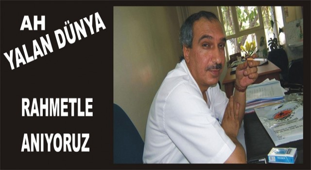 ALİ BOZKURT'U RAHMETLE, MİNNETLE ANIYORUZ...