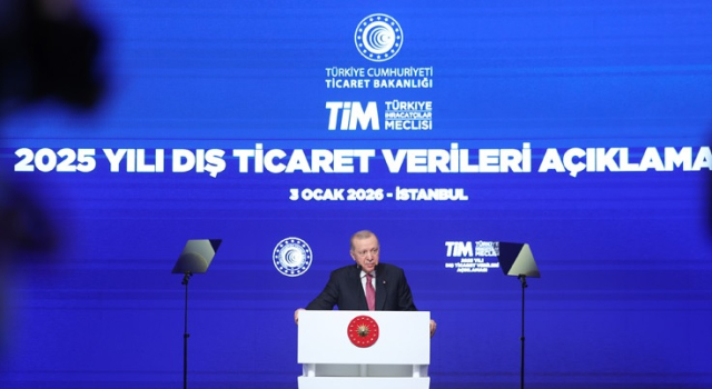 ERDOĞAN: “Önceki yıla kıyasla yüzde 4,5 artan mal ihracatımız toplam 273,4 milyar dolara ulaştı”