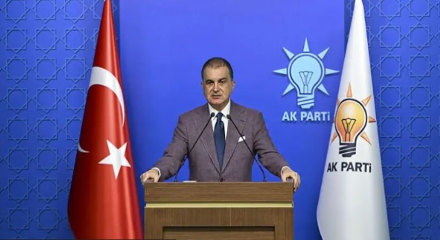 AK parti Sözcüsü Çelik: Seçimde cumhurbaşkanı adayımız Recep Tayyip Erdoğan
