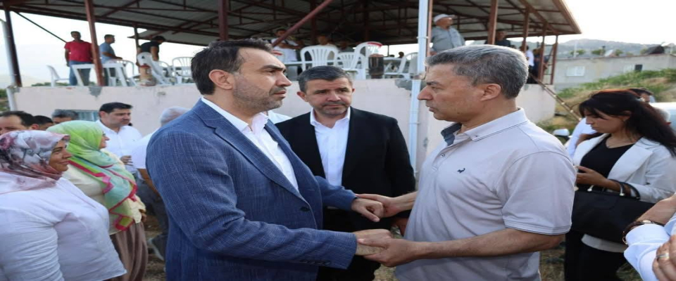 AK PARTİ MERSİN İL BAŞKANI ADEM ALDEMİR HIZIR GİBİ HER YERE YETİŞİYOR