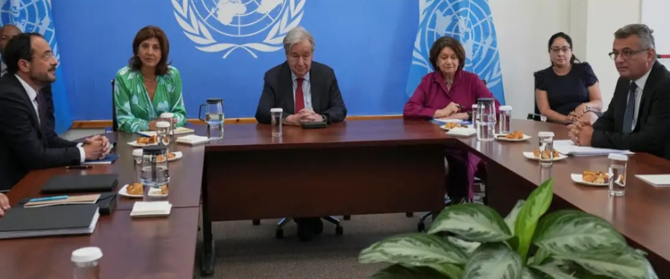 Guterres: Kıbrıs için 5+1 görüşmeleri yeniden başlayacak