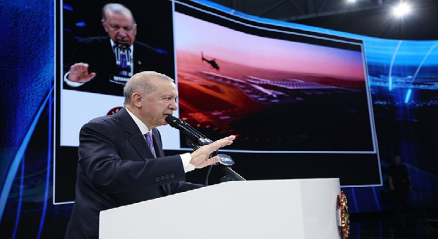 ERDOĞAN: "Bölgesinde söz sahibi, dünyada ise muteber bir Türkiye'yi milletimizle beraber kuvveden fiile çıkardık"