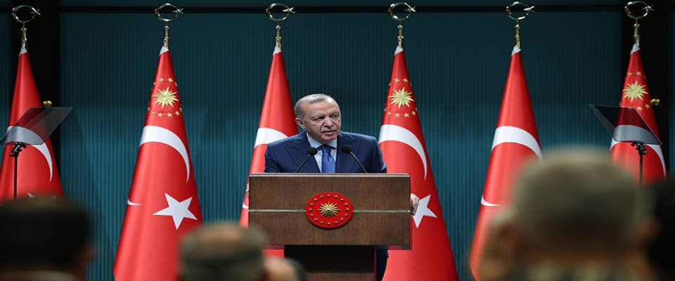 ERDOĞAN: “Ülkemizin güçlenmesinden, bölgesinde istikrarın tesisi için çaba sarf etmesinden rahatsız olanlar bizi yolumuzdan geri döndüremezler”