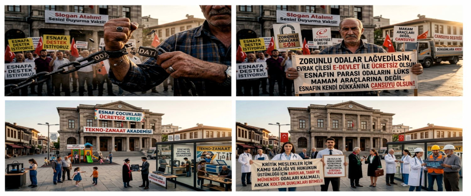 GAZETECİ YAZAR MUSTAFA GÖKTAŞ YAZDI: ESNAFI DARLAYAN ODALAR DÜKALAR… -2-
