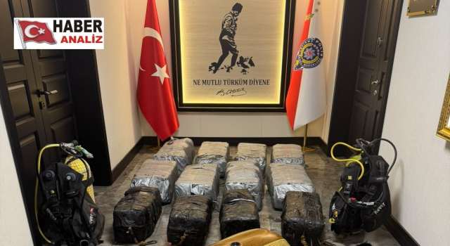 MERSİN'DE 350 KİLO KOKAİN ELE GEÇTİ
