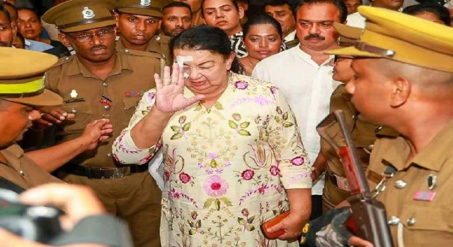 Sri Lanka’da eski devlet başkanının eşi, bağış yolsuzluğu suçlamasıyla tutuklandı