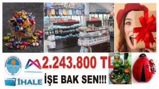 MERSİN BÜYÜKŞEHİR’E 2 BUÇUK MİLYONLUK BAYRAM ŞEKERİ VE HEDİYELİK EŞYA