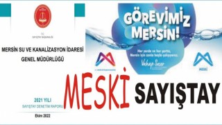 MERSİN BÜYÜKŞEHİR BELEDİYESİNE BAĞLI MESKİ’DE, SAYIŞTAY’A TAKILDI