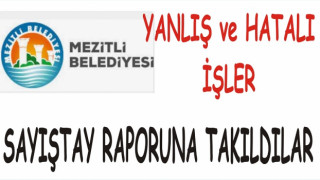 MEZİTLİ BELEDİYESİ SAYIŞTAY DENETİMİNE TAKILDI