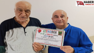 ÇETKODER’DEN DELİKTAŞ’A ONUR BELGESİ