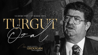 Cumhurbaşkanı Erdoğan: saygı ve rahmetle yâd ediyorum.