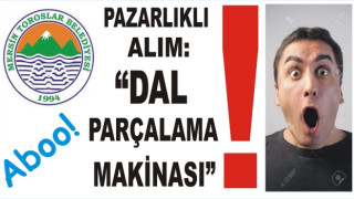 TOROSLAR BELEDİYESİ ŞAŞIR MIŞ MI?!