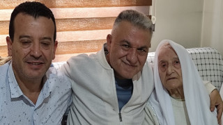ALİ ÖZ ÜSTAT GÖKTAŞ'IN 102 YAŞINDAKİ ANNESİNİ ZİYARET ETTİ