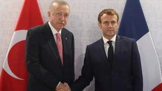 Cumhurbaşkanı Erdoğan, Macron ile görüştü: "Uluslararası toplum harekete geçmeli"