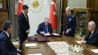 Cumhurbaşkanı Erdoğan, Yüksek Askerî Şûra kararlarını imzaladı