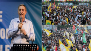 Van’da "Tecrit Değil Özgürlük Kazanacak" mitingi: 86 milyon barış istiyor