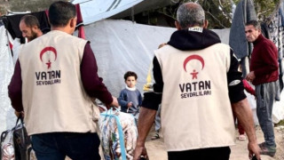 Vatan sevdalıları vakfı Gazze'ye yardıma koştu