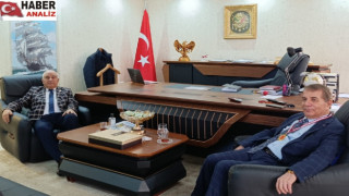 ÜSTAT GÖKTAŞ SABAHATTİN ÜSTÜN’Ü ZİYARET ETTİ