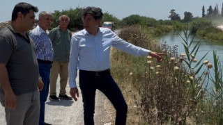 DEM Parti Mersin Milletvekili Ali Bozan, Tarsus’ta su kanallarını inceledi: Bu ihmal ölüme davetiye çıkarıyor!